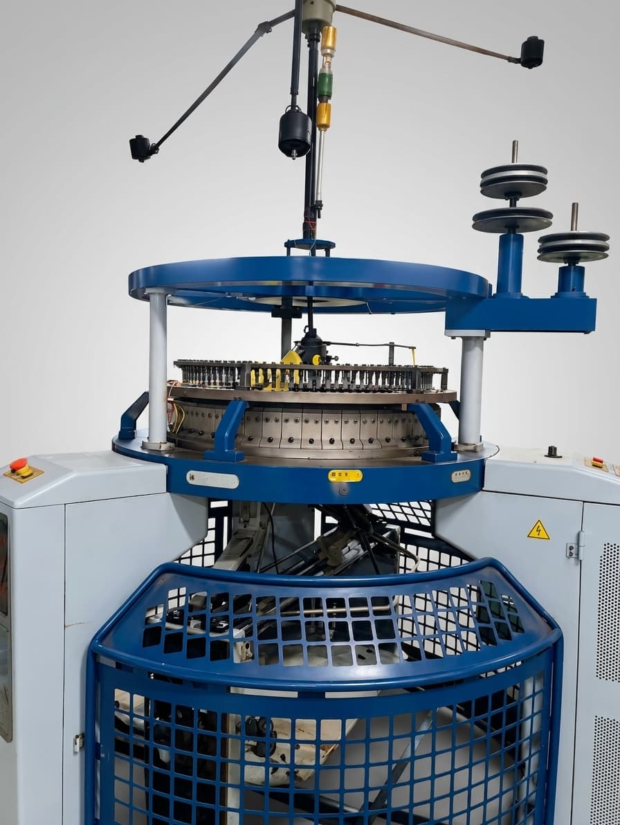 WJM Heavy-Gauge Double Jersey Rib & Fleece Machine