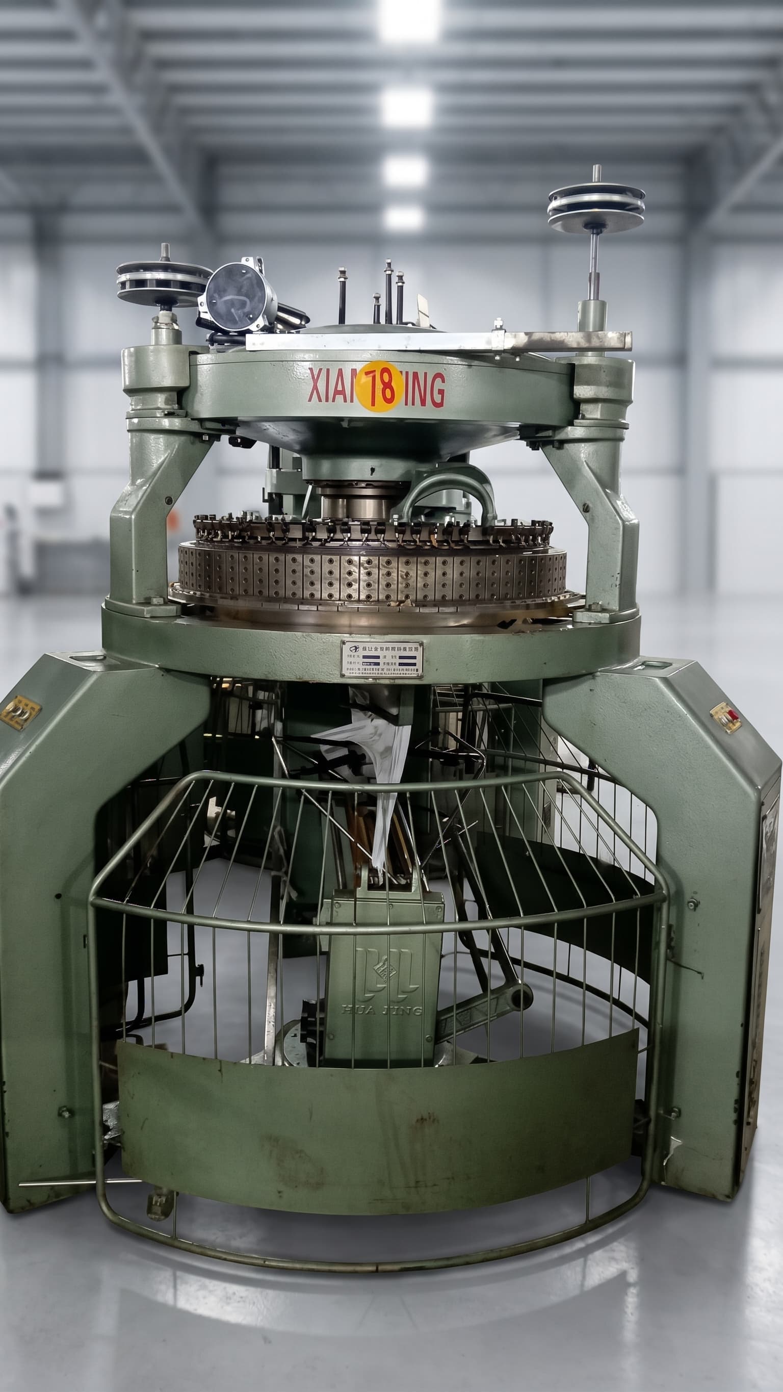 XIANGYING 34x72F Rib / Interlock Circular Knitting Machine technical view