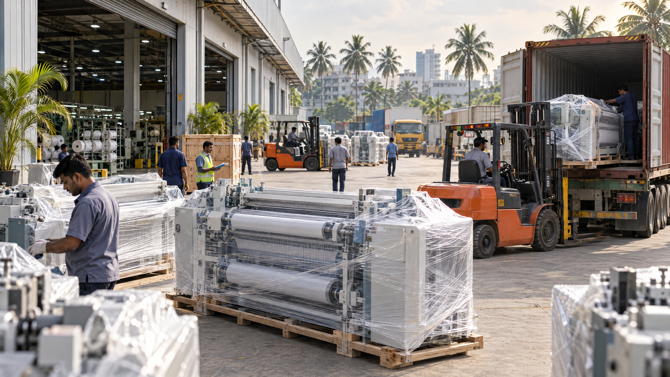Leading Textile Machinery Supplier in Bangladesh: Gazipur & Narayanganj Distribution