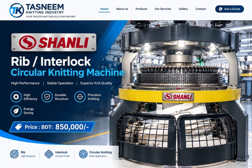 Circular Knitting Machine Price in Bangladesh: 2026 Factory Buying Guide